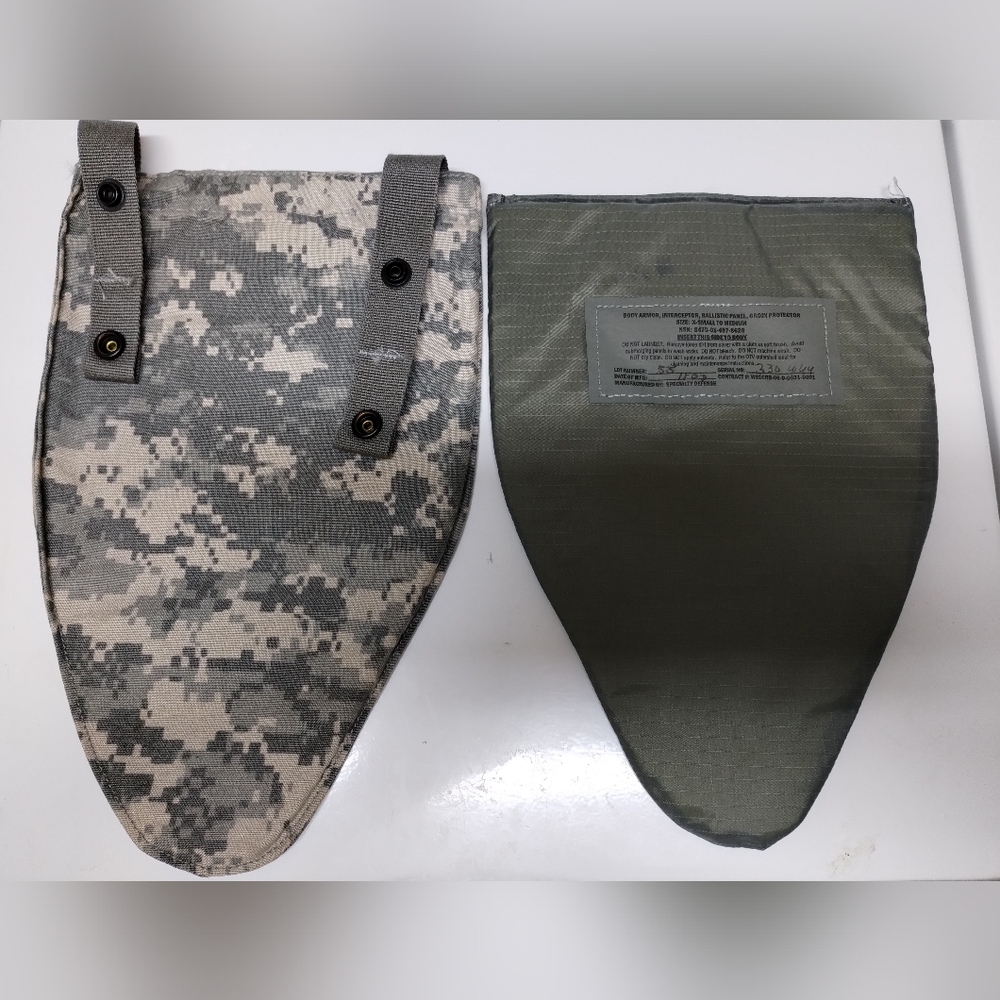 USGI UCP OTV IBA IOTV vest groin protector body armor IIIA